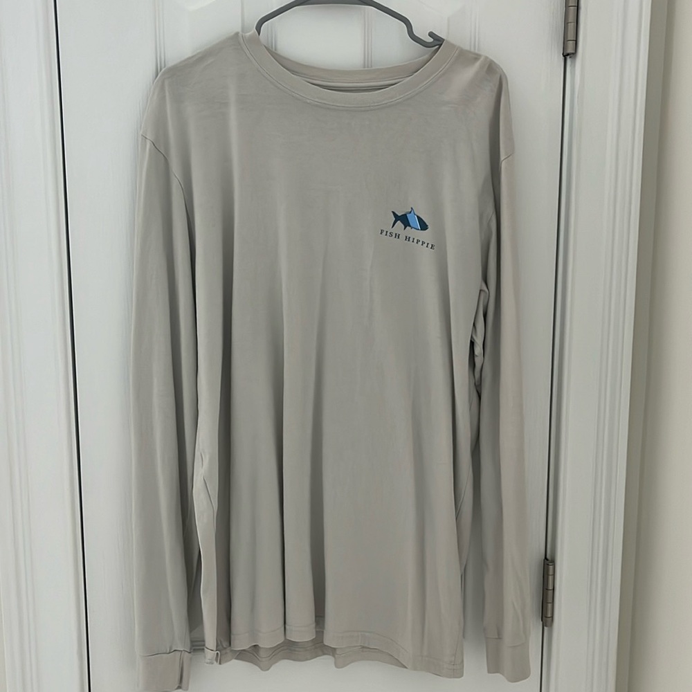 Fish Hippie Mens XL long sleeve shirt hardley worn